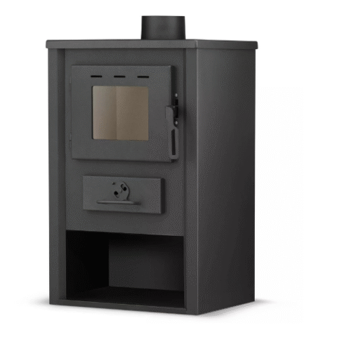 Freestanding Steel Fireplace Stove (Maximum Power: 12 kW)